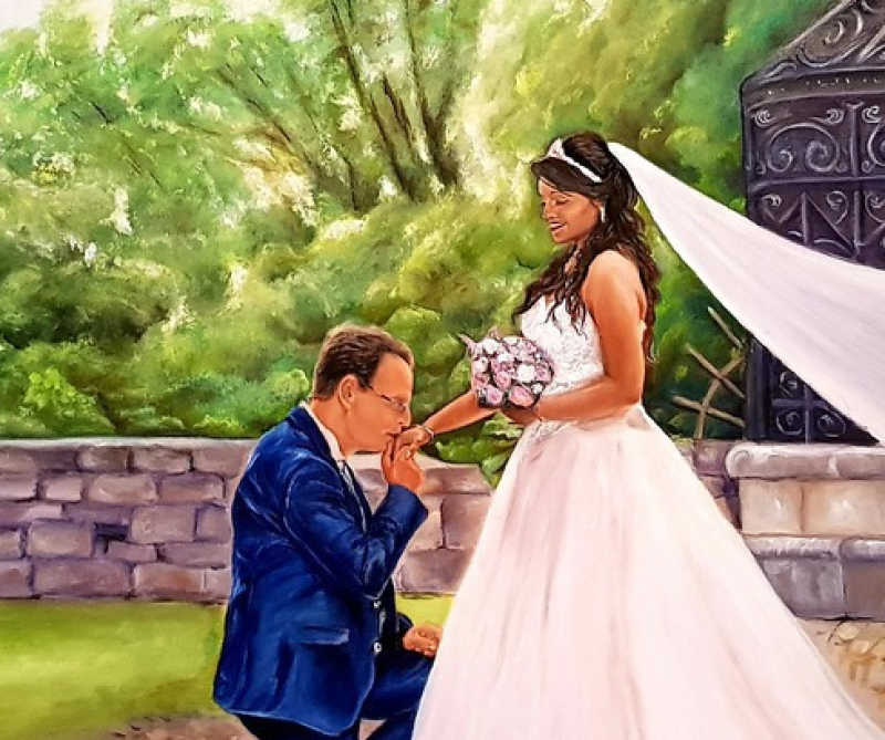 Hochzeitsmalerei Heidenheim