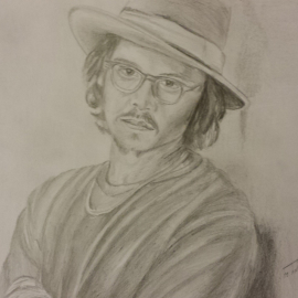 Bleistift auf Papier