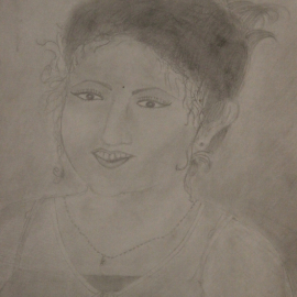 Bleistift auf Papier