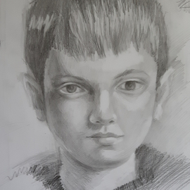 Bleistift auf Papier