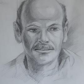 Bleistift auf Papier