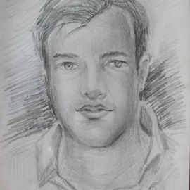 Bleistift auf Papier