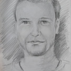 Bleistift auf Papier