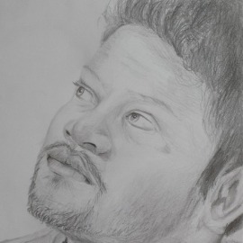 Bleistift auf Papier