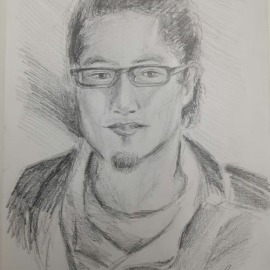 Bleistift auf Papier